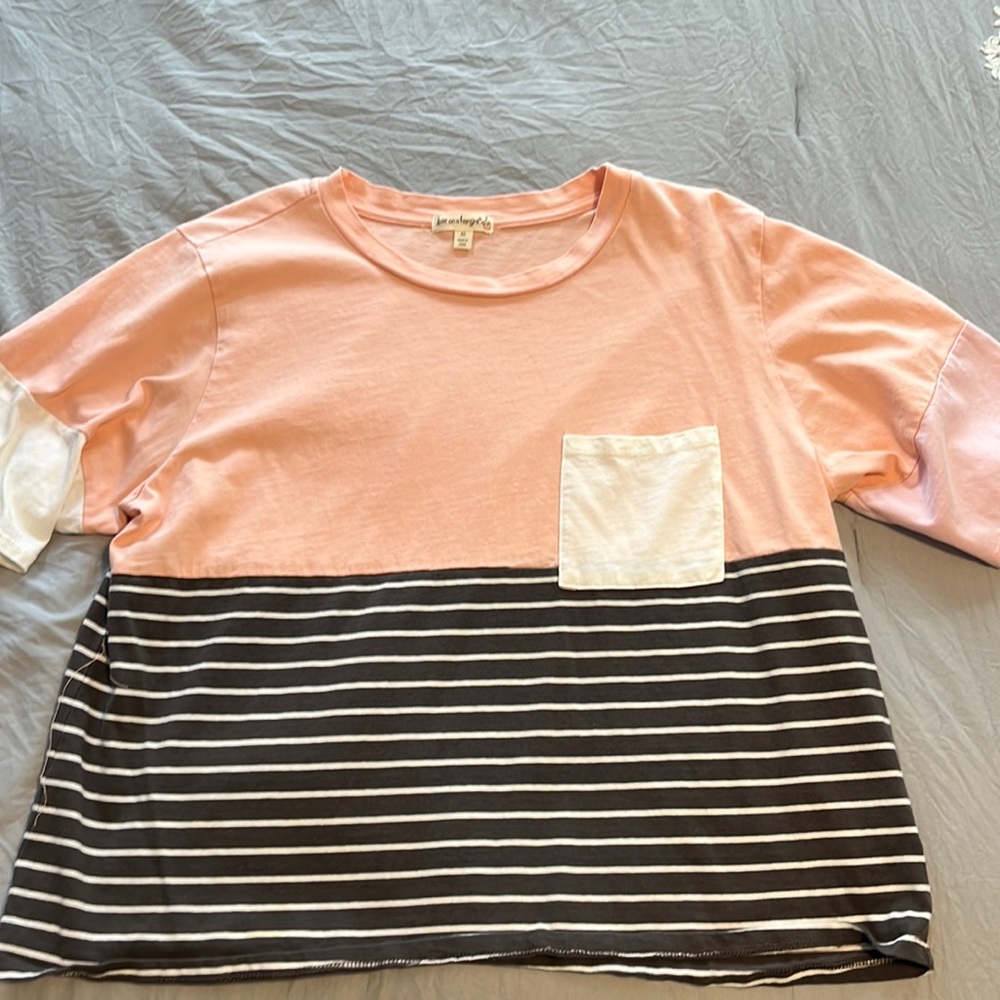 multi color shirt